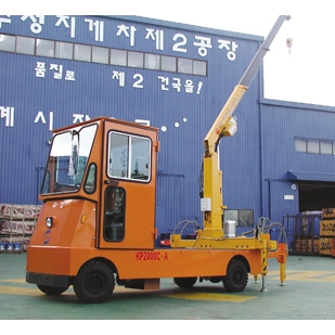 전동 운반차: 크레인 장착형